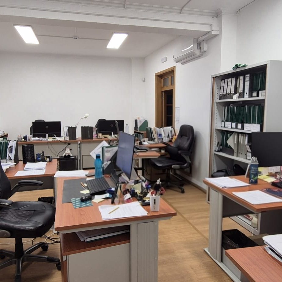 Gabinete dos técnicos